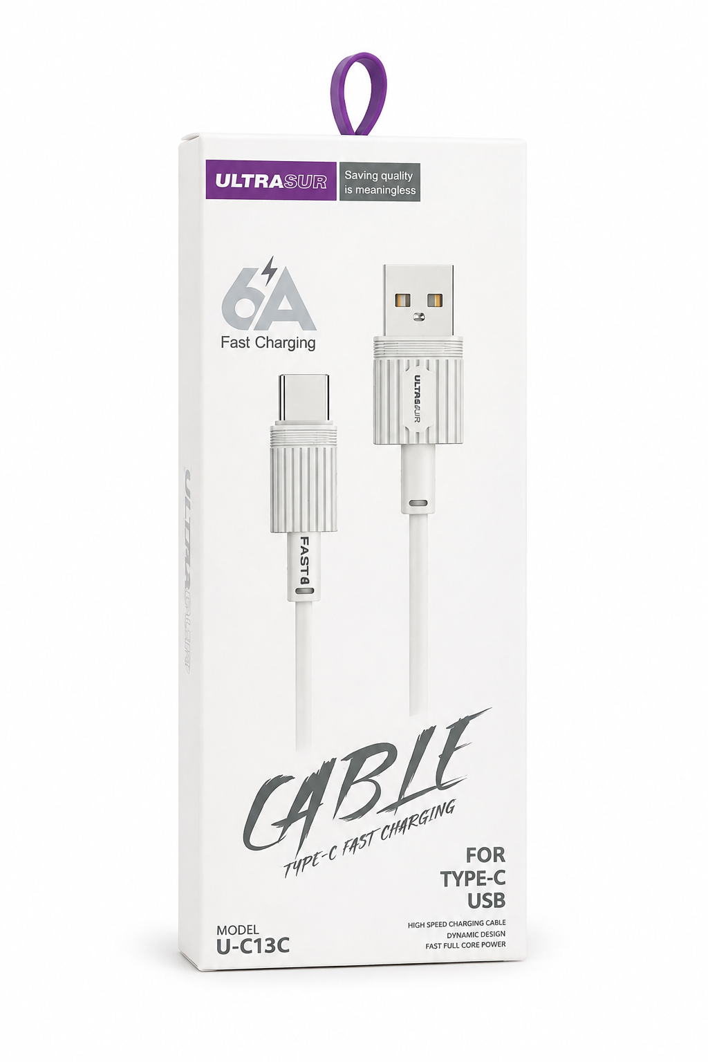 کابل تایپ سی مدل ULTRASUR U-C13C