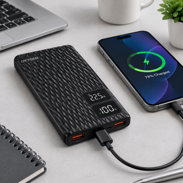 پاور بانک فست اکسیژن OXYGEN OX-170 10000mAh 22.5W