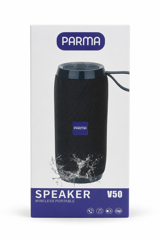 اسپیکر بلوتوثی قابل حمل پارما مدل V50