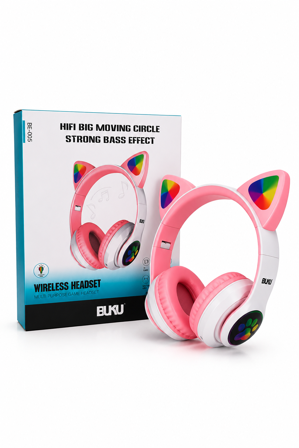 هدفون بلوتوثی بوکو Buku مدل Be-005