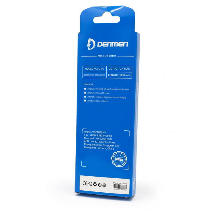 کابل شارژ میکرو دنمن مدل D41